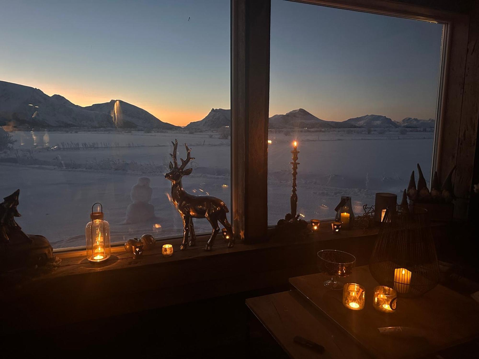 Unique Barnhouse In Amazing Gimsoy In Lofoten Saupstad  Exterior photo